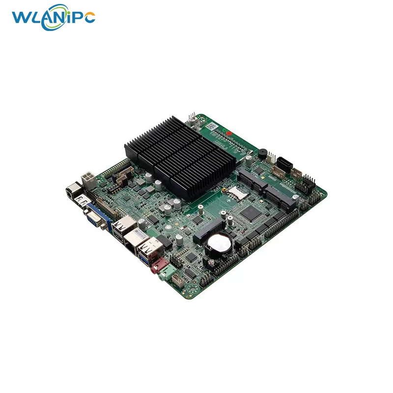 WANLAN hot selling 1lan 6com motherboard with sim slot for 3g 4g lte j1900 mother board 6 serial com ports