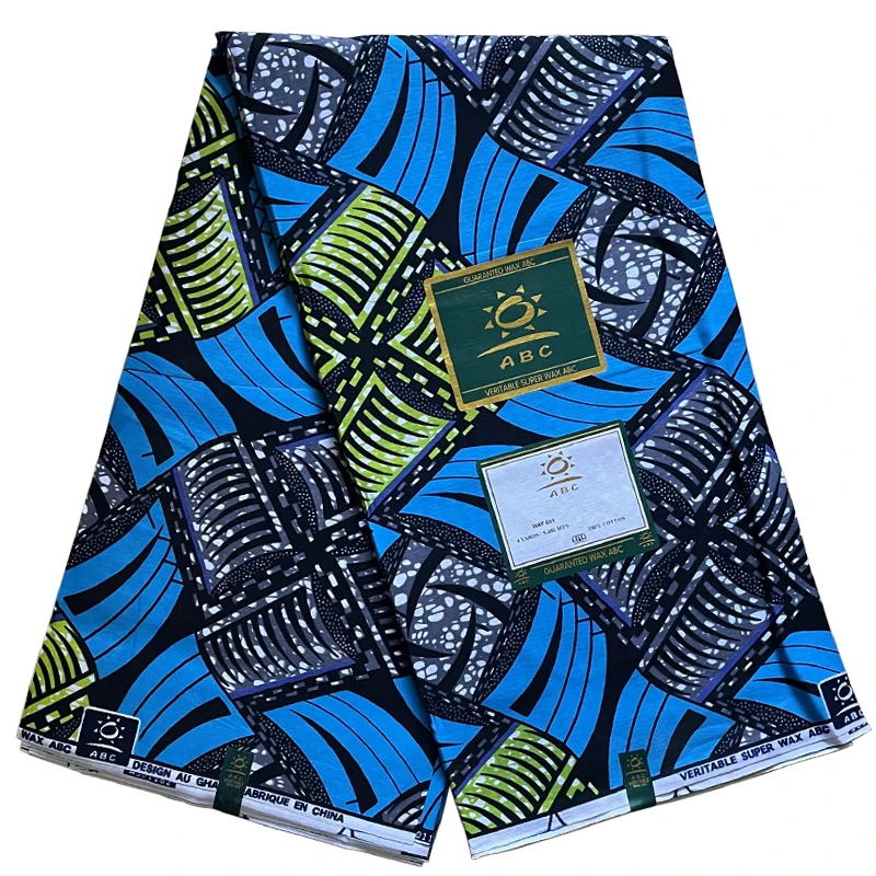 Factory supplies cotton color Indian wax printed fabric custom colors