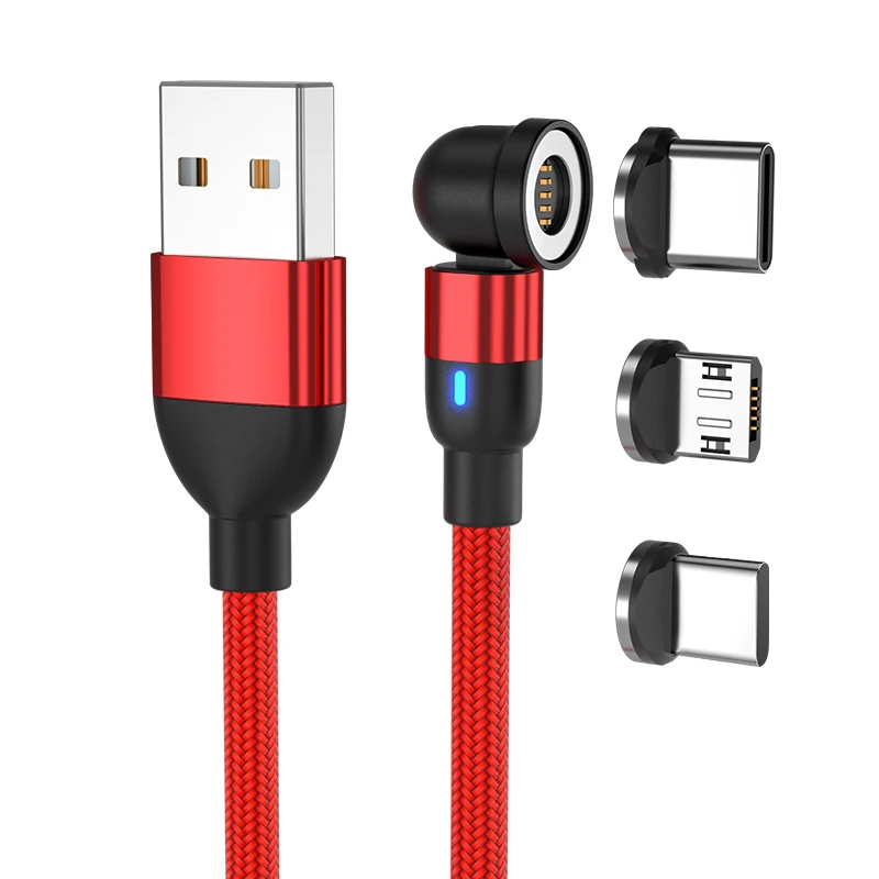 Магнитный usb-кабель для зарядки, 3 в 1