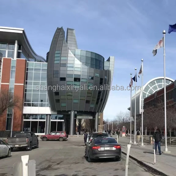 Цена на стену-занавеску, строительные материалы с терракотовыми фасадными панелями, Терракотовая панель