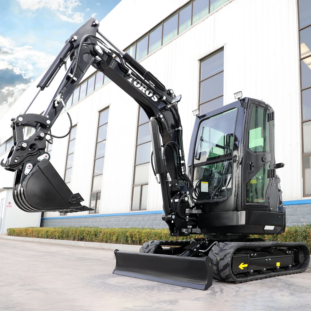 HOT Mini Excavator 3.5 Ton EPA Euro 5 Kubota Engine Crawler Digger Farm Used Chinese Mini Excavator Machine