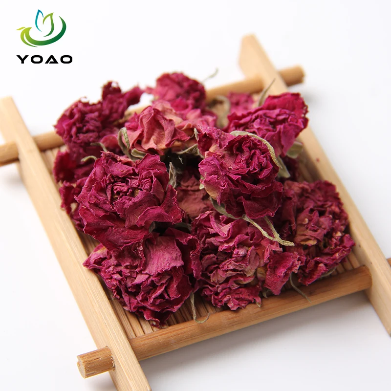 Pure Natural Dried Rose Tea Dried Food Grade Corolla King Rose Blooming Flower Tea for Sale