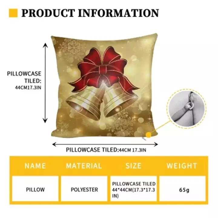 Wholesale Throw Pillow Case Custom 100% Polyester Decor Pillow Case With Zipper Print On Demand Luxury Pillow Case Cushion Cover