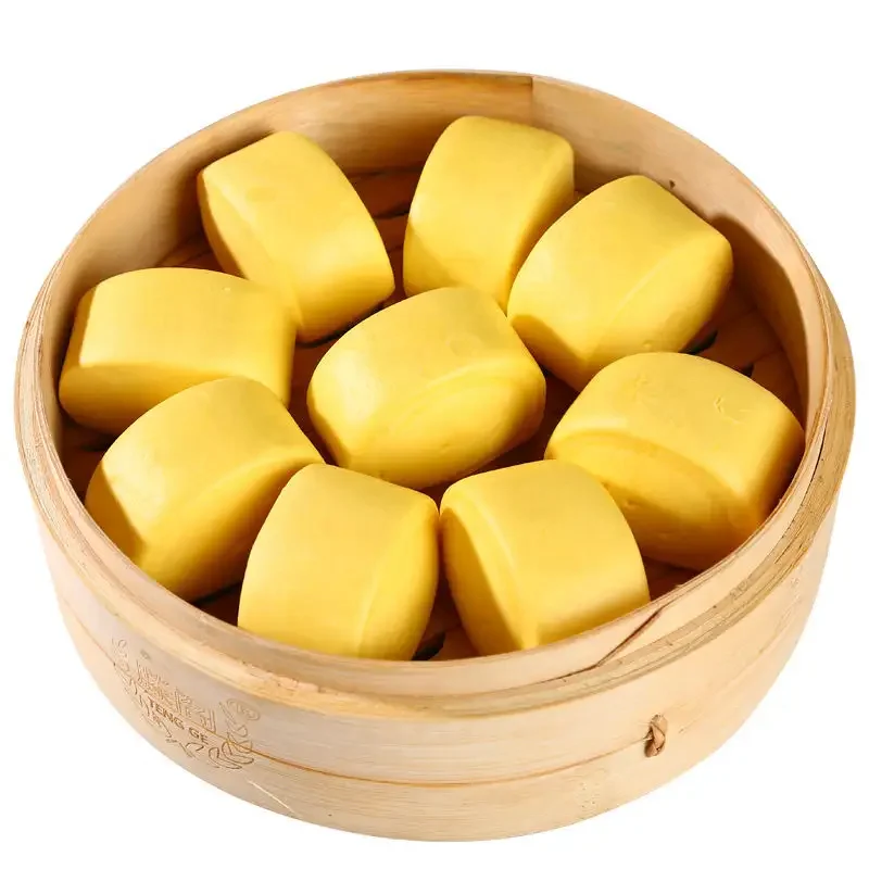 Халяль Сертифицированный Mantou приготовленный на пару небольшой кукурузный хлеб традиционная китайская булочка кукурузы
