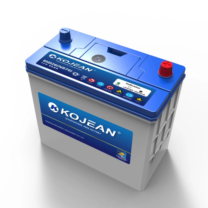 High Quality Factory Price New Korean Technology Maintenance Free Car Batteri Automobil 45AH