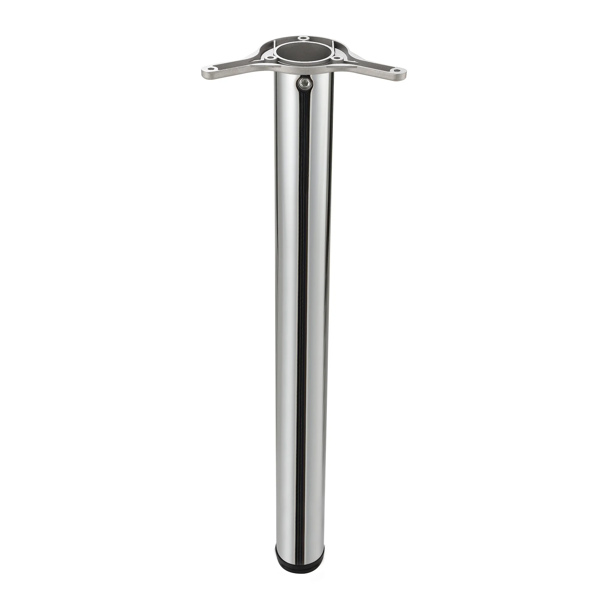 Manufacturers direct sales light luxury iron desk foot tea table pole support leg sofa foot silver