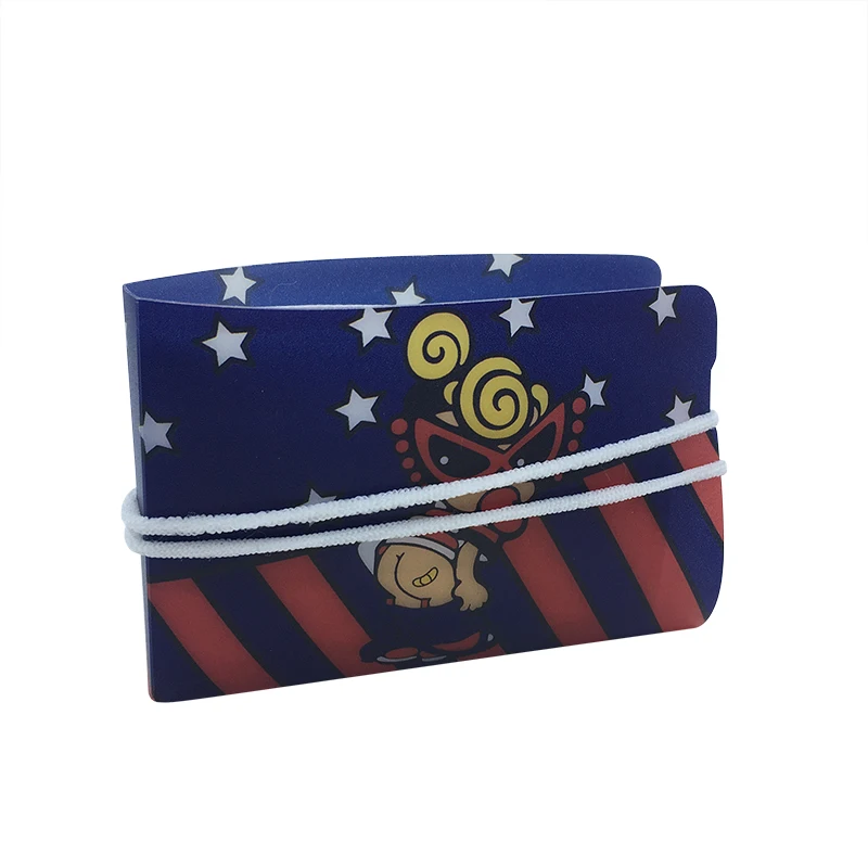 Transparent plastic folding Storage Folder Clip Face Covering Carrying Keeper for FaceMask