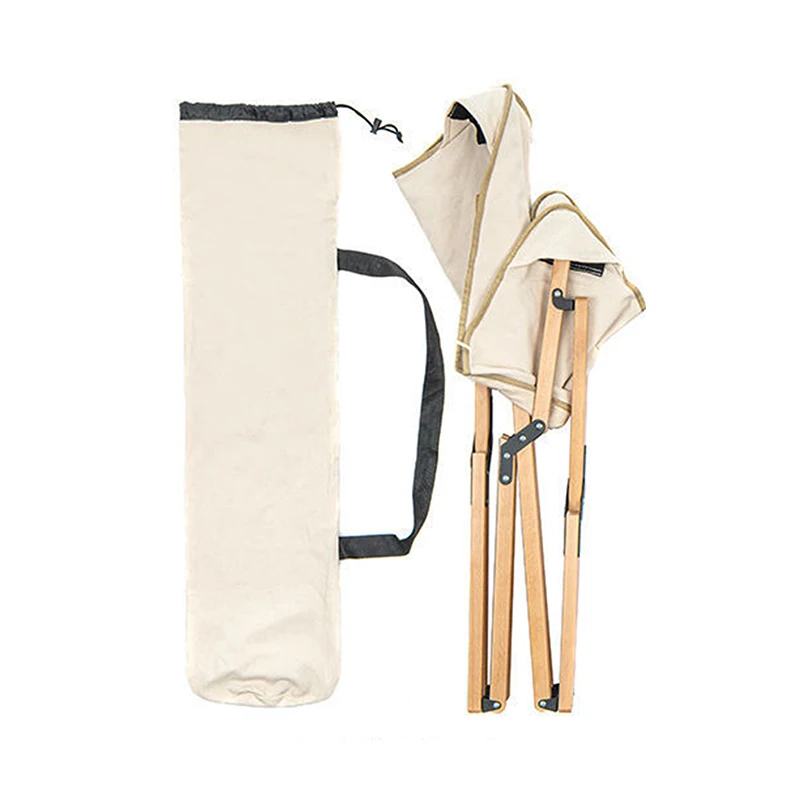 Оптовая продажа, индивидуальный портативный деревянный стул для пляжа и кемпинга для взрослых, складной, легкий