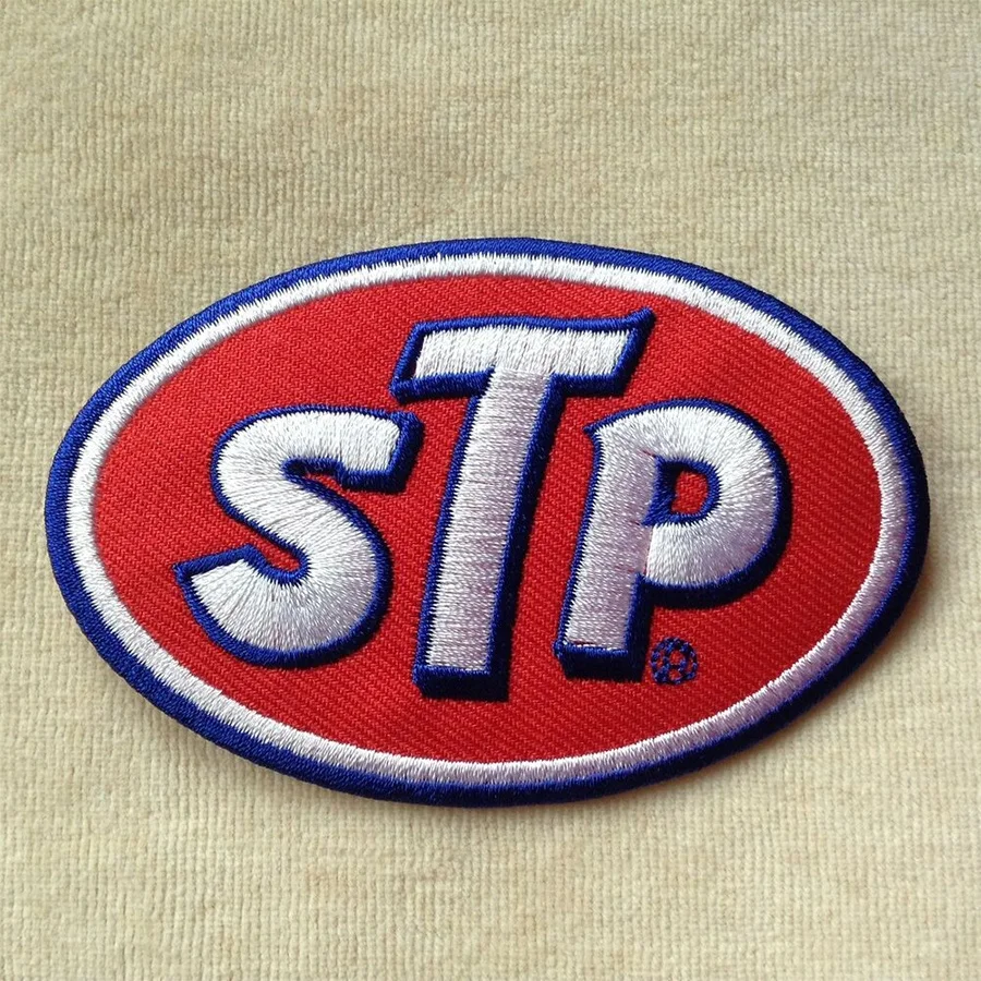 Cheap custom heat press 3D clothing embroidery patches self Adhesive iron on fabric embroidered badges
