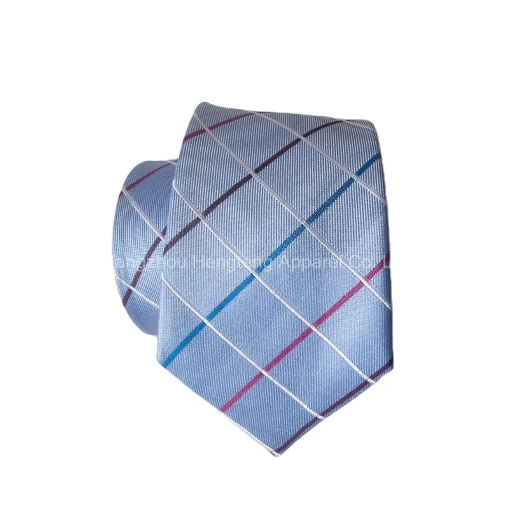 Тканый галстук из чистого шелка в полоску