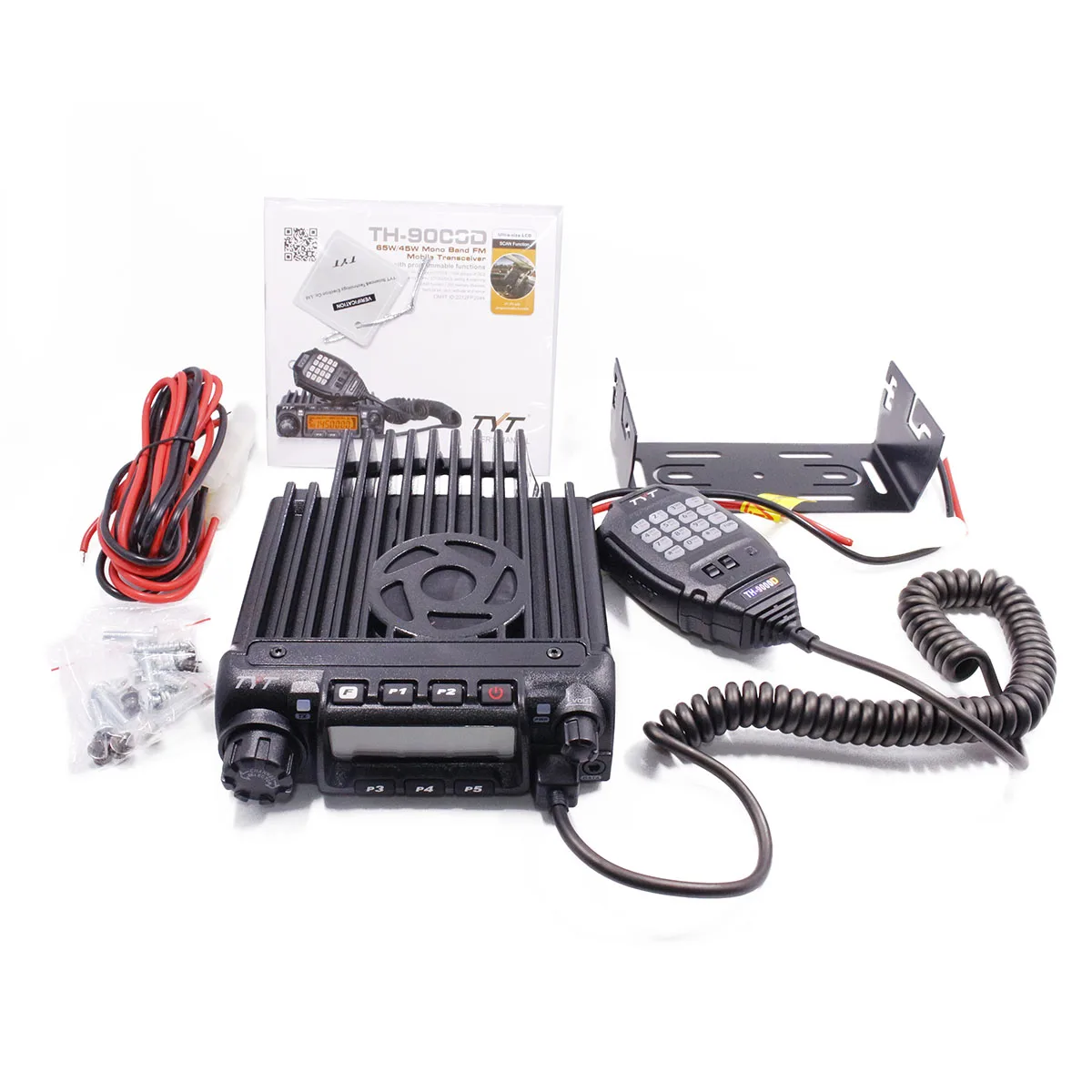  TYT TH-9000D автомобильное радио мобильное двухстороннее Walkie Talkie UHF 400-490 МГц дальнее расстояние Любительская радиосвязь 50 Вт выходная