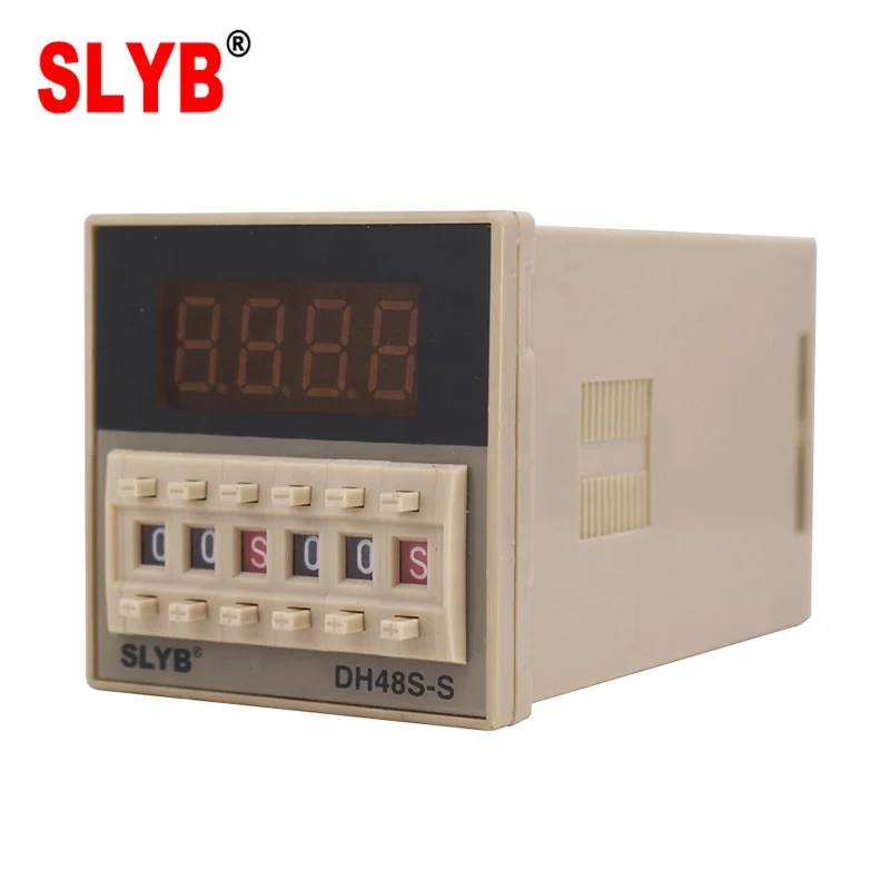 Good Sales Time Delay Relay DH48S-S Timer AC220V Seconds and Minutes with Base