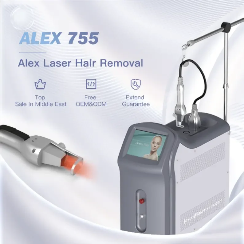 Hot sale Alexandrite 1500W High Power Non-contact Skin Laser Hair Removal Machine 755nm Laser Hair Removal Machine