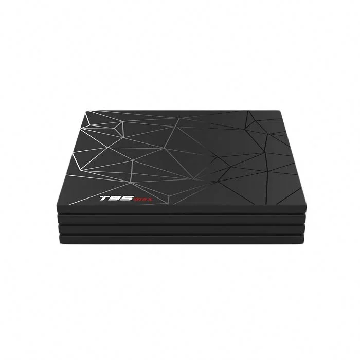 ТВ-Приставка Smart TV T95 Max, Android 9,0, 2,4 ГГц, Wi-Fi, T95MAX, 4 + 64 ГБ, Allwinner H6