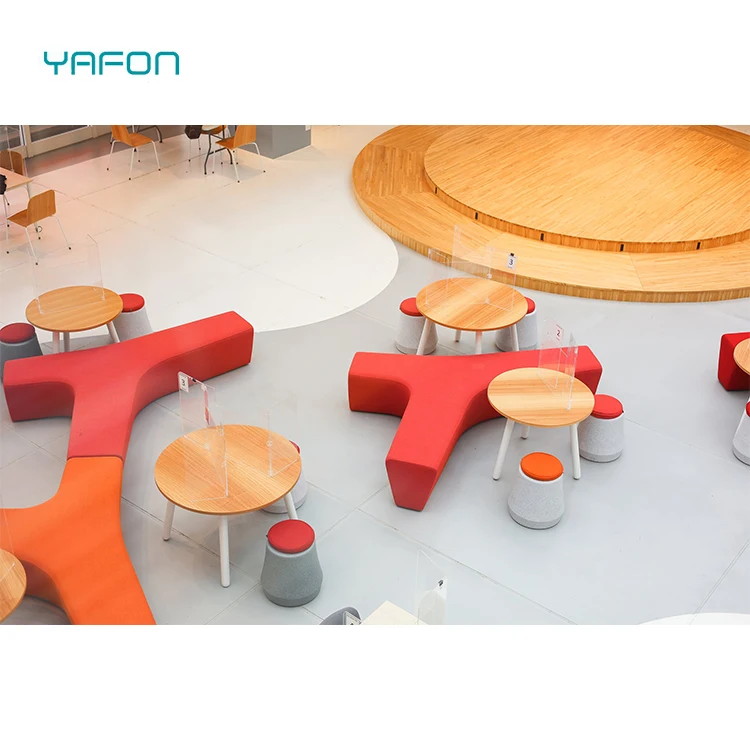 Современный большой Модульный Набор для дивана откидная офисная мебель школьного отеля общественного ожидания и релаксации