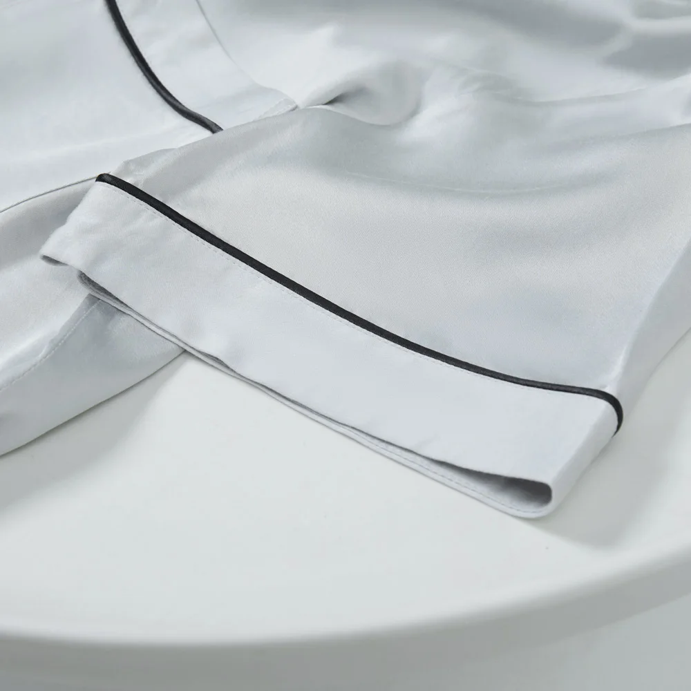 Manufacturer Recommend 300TC customized Short Pajamas with Bamboo Fiber