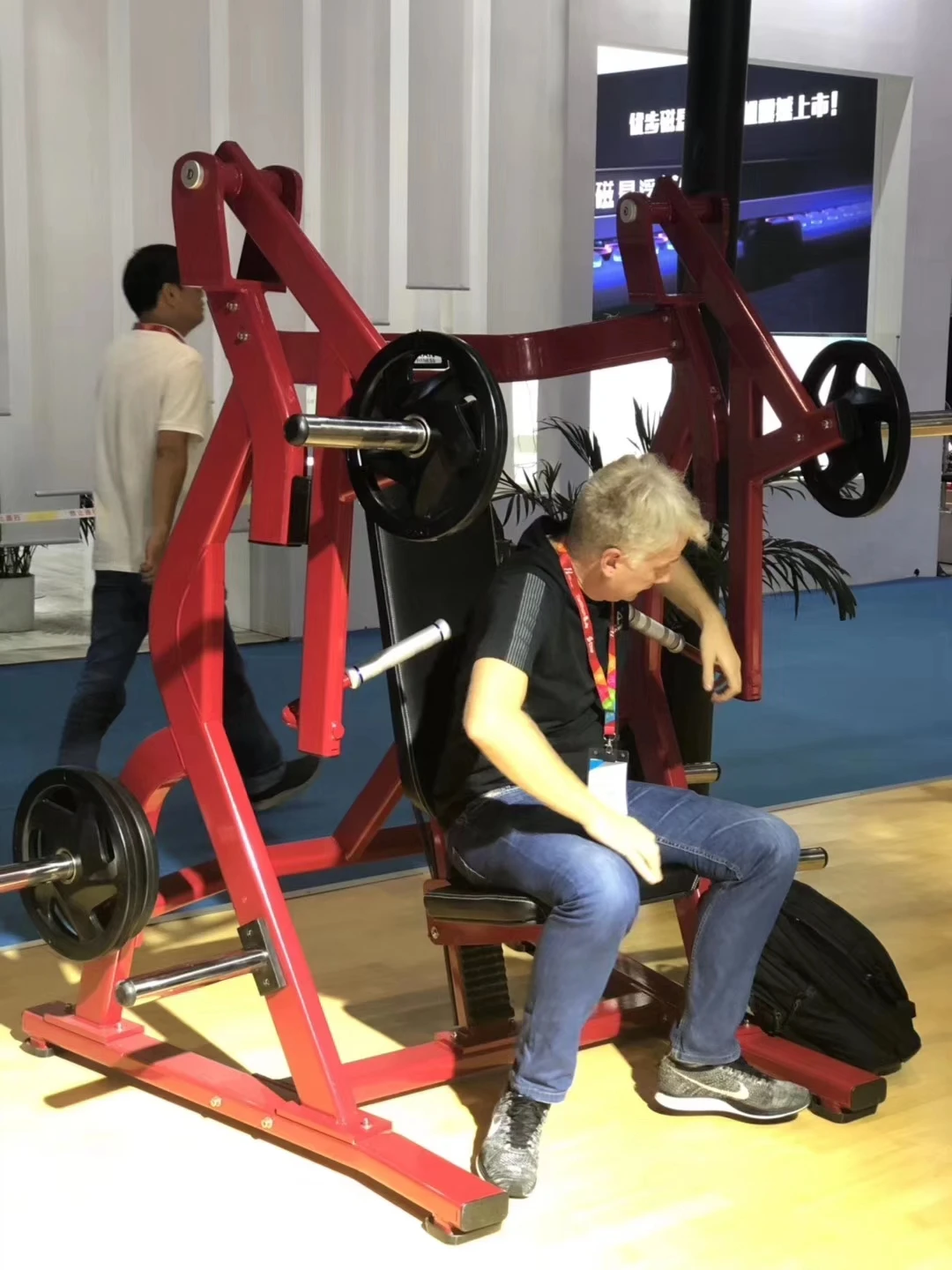 Dezhou TZ-8128 hammer оборудование для тренажерного зала увеличения прочности икры на