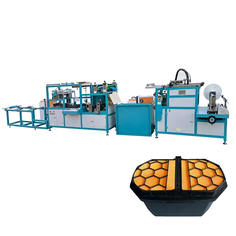 Full Automatic Car Air Filter Making Machine Car Air Filter Pleating Machine Air Filter Paper Folding production line By Laser