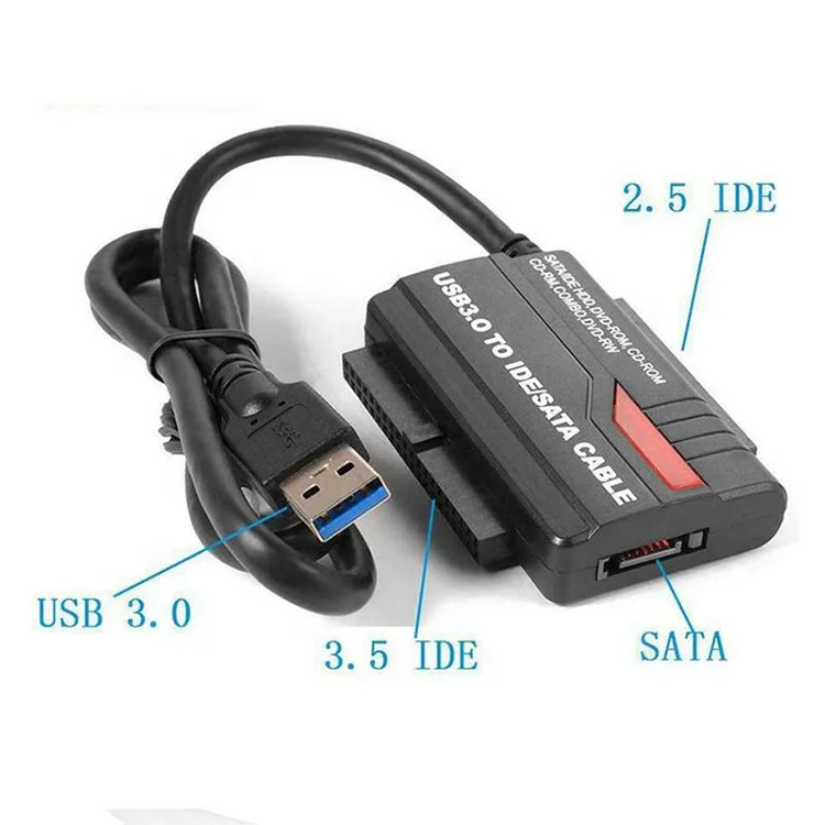 Кабель-адаптер для жесткого диска IDE/SATA USB 3 0 на SATA /