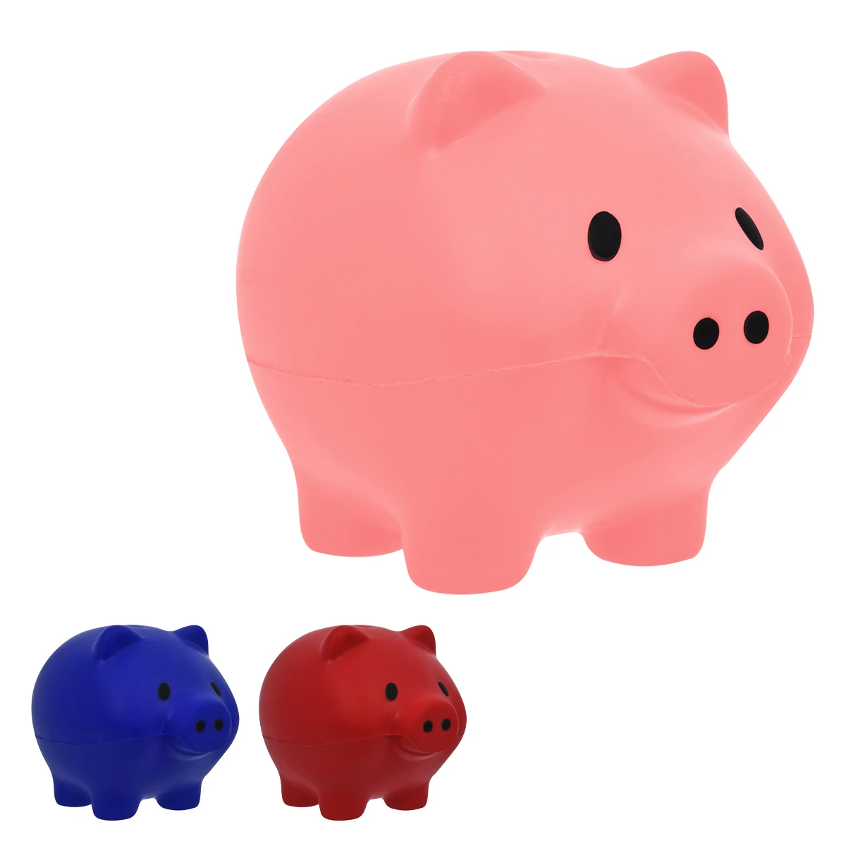 Promotion Pig Animal Shape Antistress Stress Reliever Toy Pu Anti Stress Ball For Kids Gifts