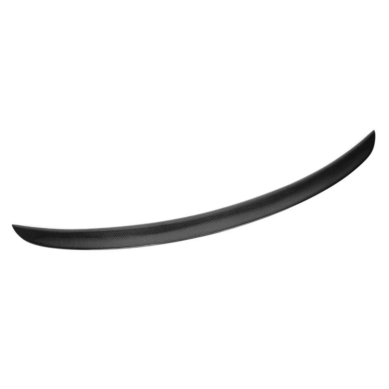 S5 Style Rear Spoiler Real Carbon Fiber Spoiler Wing Universal Fit For AUDI 4-Door 2017 UP A5 S5 Coupe Car Trunk Boot A5 Spoiler