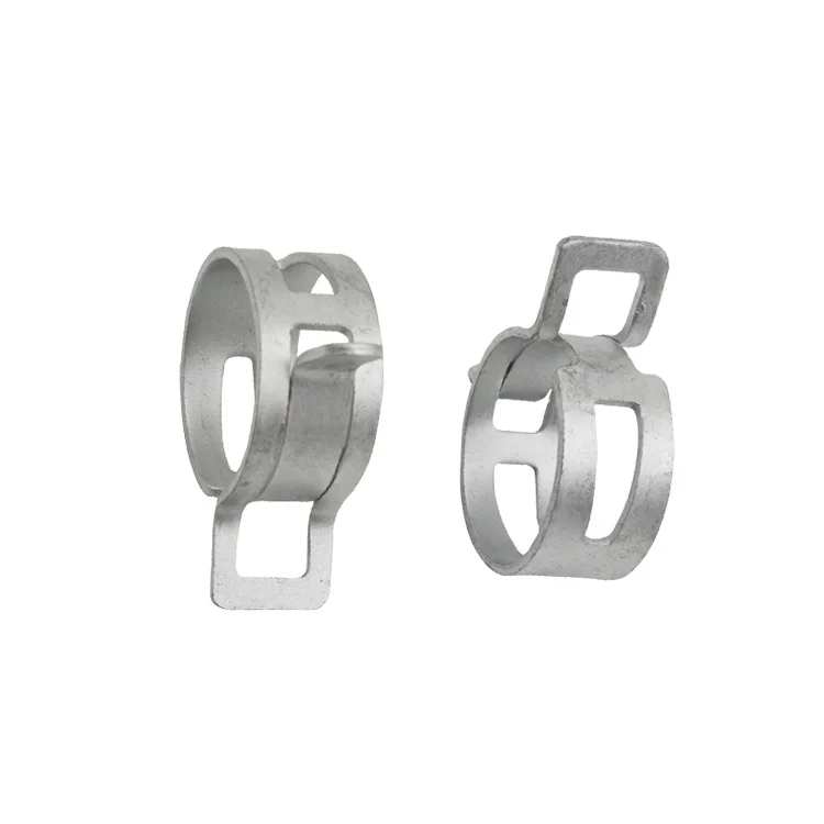 Auto Fuel Hose Clips 65Mn Steel Spring Fuel Hose Clamp Spring Clips