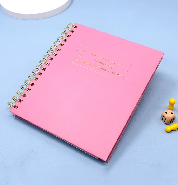 Wholesale 2024-2025 A5 Black Spiral Weekly Wellness Goal Diary Journal Planner Notebook Gift Box Set