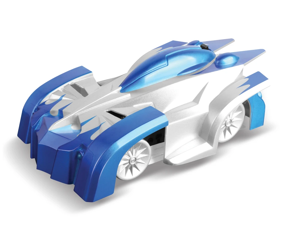 Wall Ground Remote Control Stunt Car with Light 3 Color 4 Channel Flexible Climbing on Glass Electric Battery Customized Logo