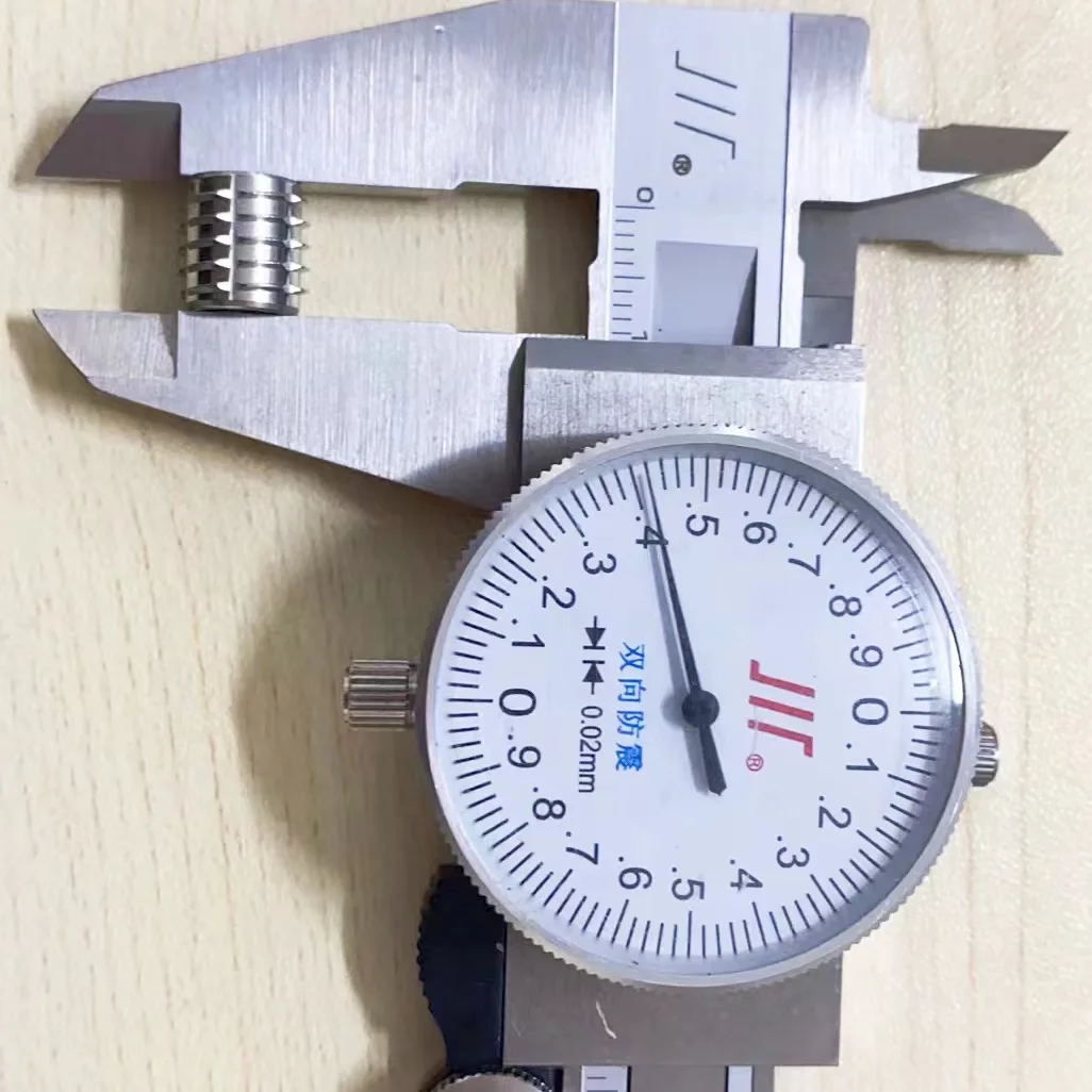 1/4-20UNC  Furniture Connector Parts Stainless Steel 303 Furniture Wooden Insert Nut