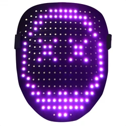 Costume Cosplay Glowing Masker Flash Horror LED Mask Halloween Mask Atmosphere Props Party Mask