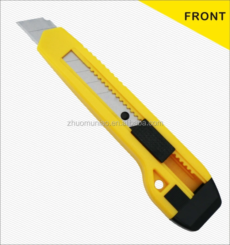 Cheap Paper Pen Knife Retractable Precision Cutter Knife Plastic Utility Knife Office School Tools