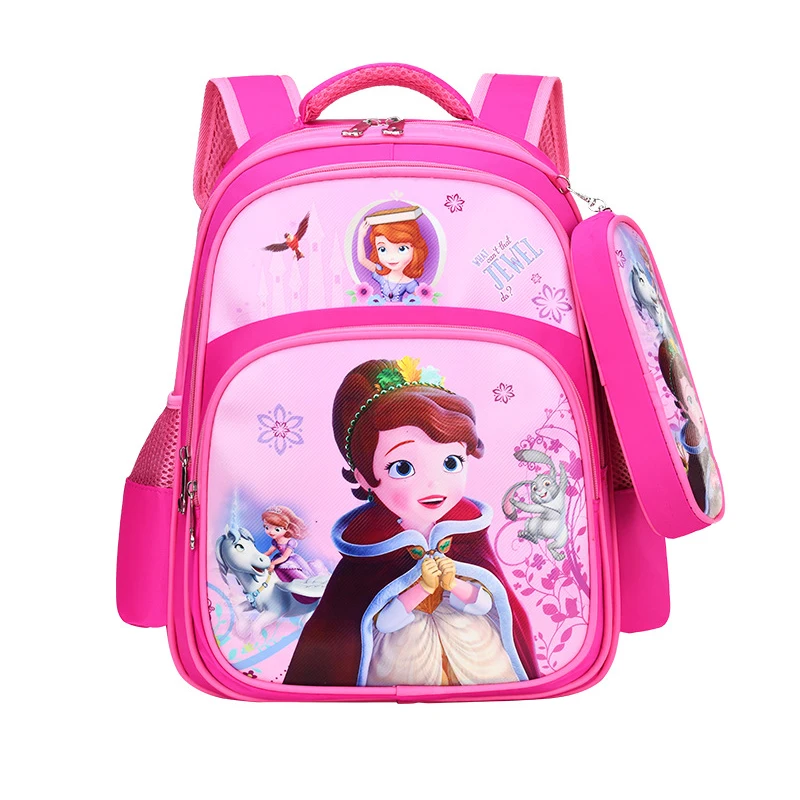 
2021 new princess cartoon backpack Lightweight Waterproof Backpack 