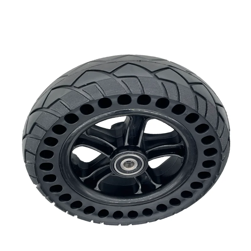 cheap wholesale tires 8x2.50 Honeycomb Solid Tire 8 Inch rubber wheels For Electric Scooters