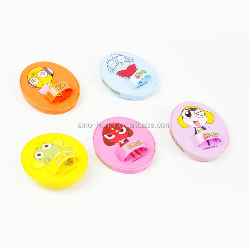 Toothbrush button cartoon printing plastic toothbrush button