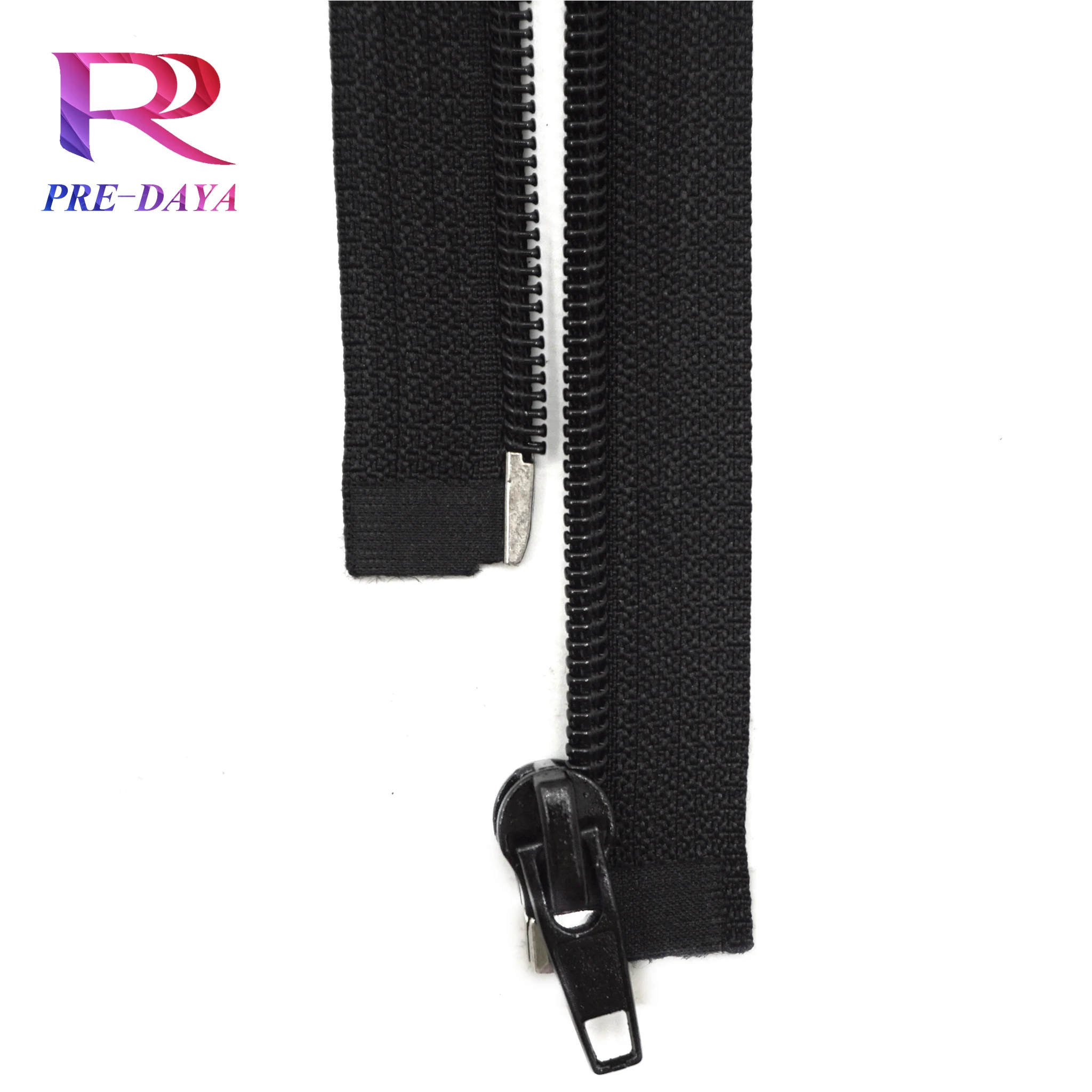 High Quality Good Selling Custom Colorful 3# 5# 7# 10# Jackets Zip Nylon Zipper Open End for Garments