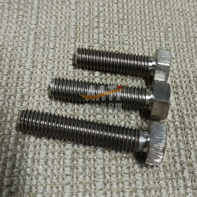 We offer various sizes of TA1/TA2 titanium screws for electroplating equipment/aerospace/high-end precision industries