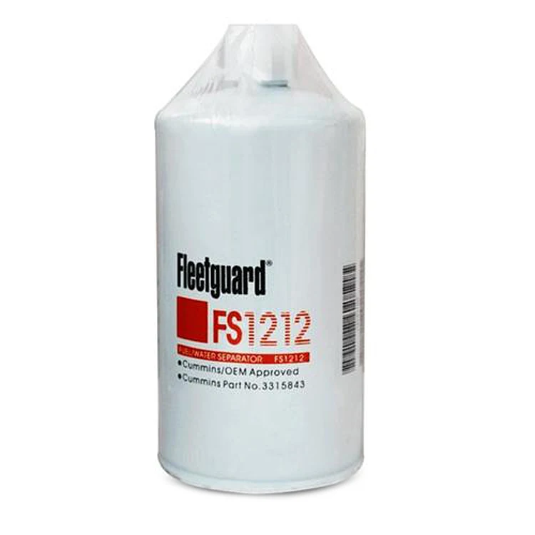 China supplier Shantui SD22 NH/NT855 NT495 NT743 NTA855 diesel engine fuel filter 3315843 fs1212 3308638 for cummins