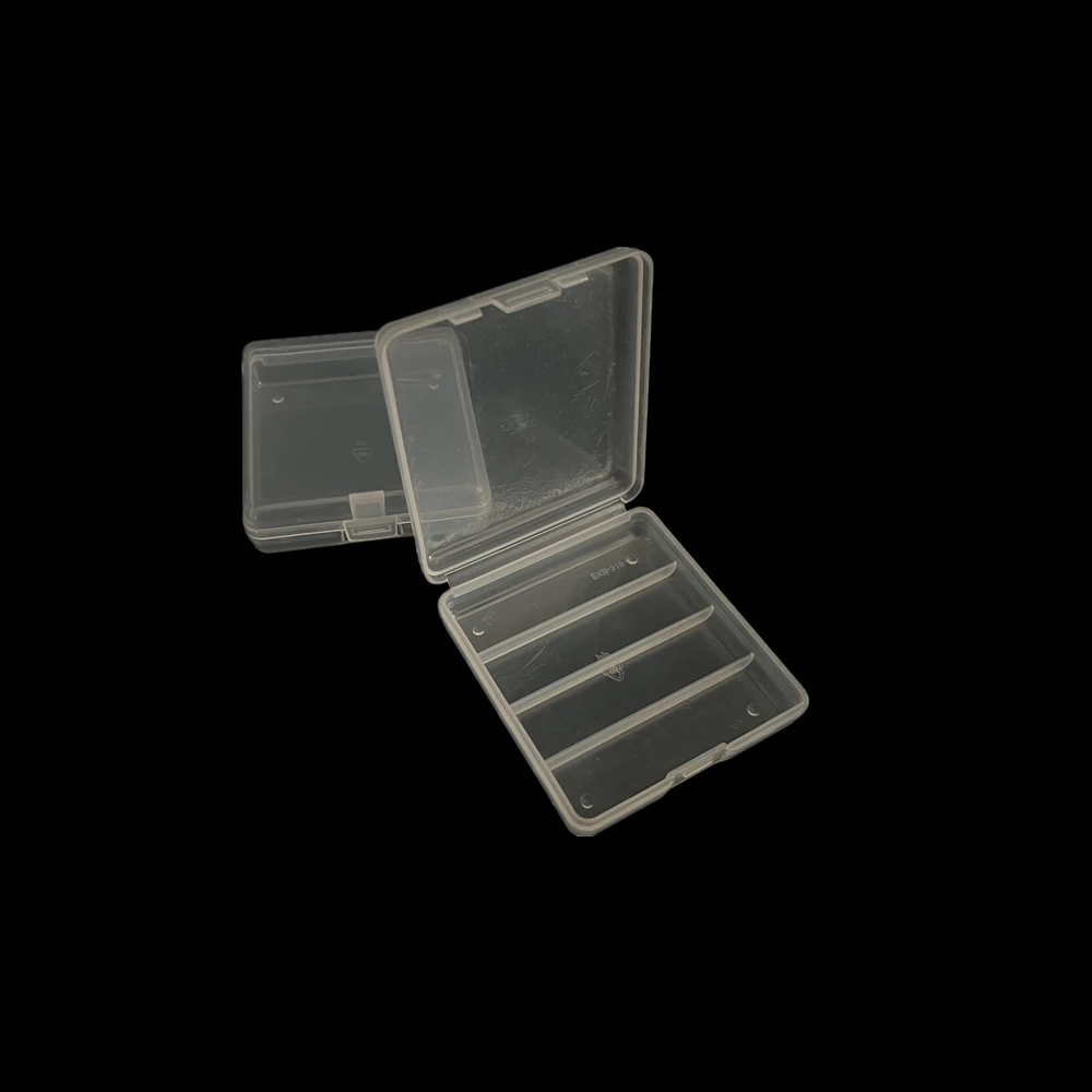 Wholesale Transparent Batteries Mini Container Plastic Small Storage Box