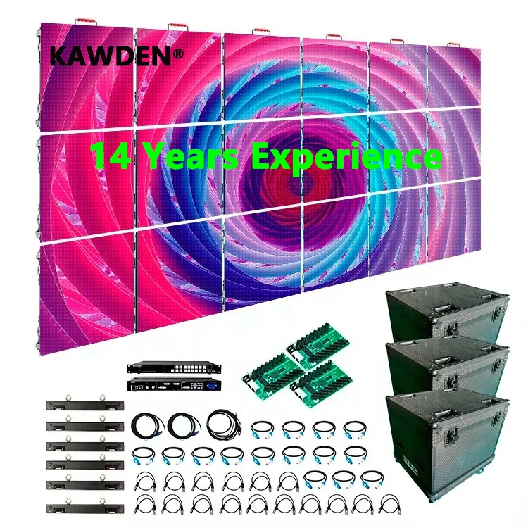 Factory Price Indoor Video Wall P2 P3.91 Module Pantallas Gigantes P3 Digital Signage P10 Outdoor Rental Led Display Screen