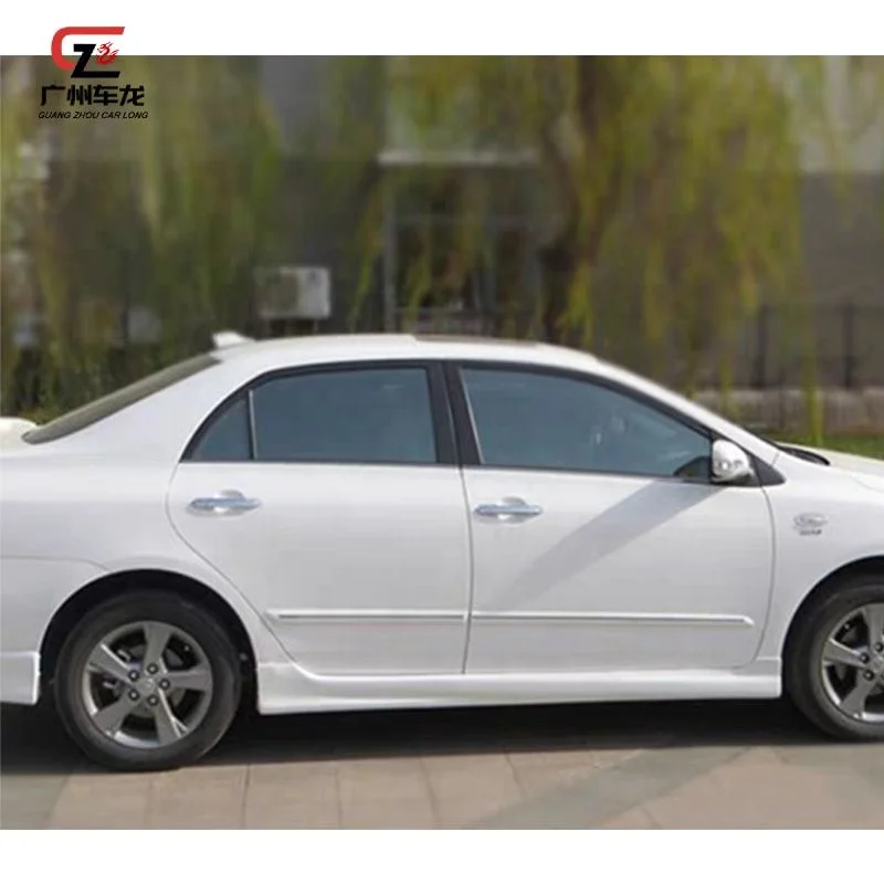 Factory Direct Car Bumper Front Lip Rear Lip Side Skirts For Toyota Corolla 2011-2013 Car Bodykit