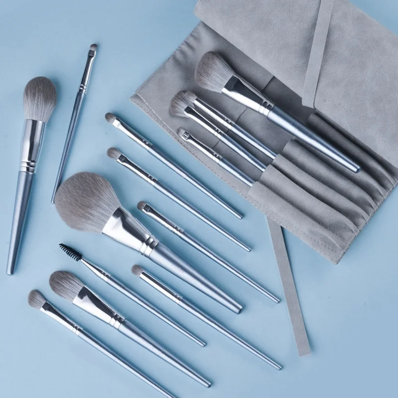 Makeup Brushes Set Brushes Private Label Portable Cosmetic Tools Mermaid Brushes