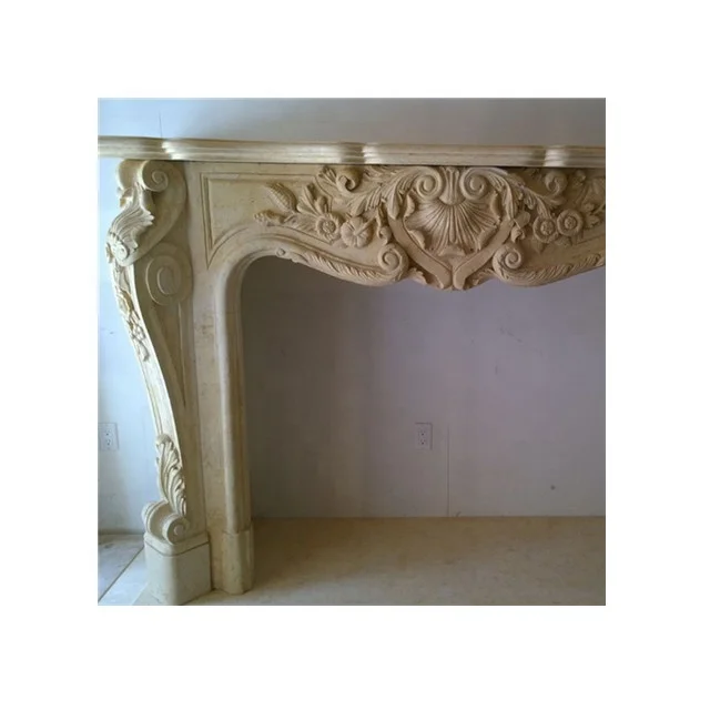 High quality  marble fireplace surround