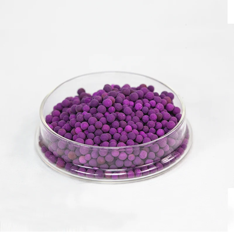 JXKELLEY Car Purifier Catalyst Air Purification Gas Adsorption Activated Alumina KMnO4 Ball