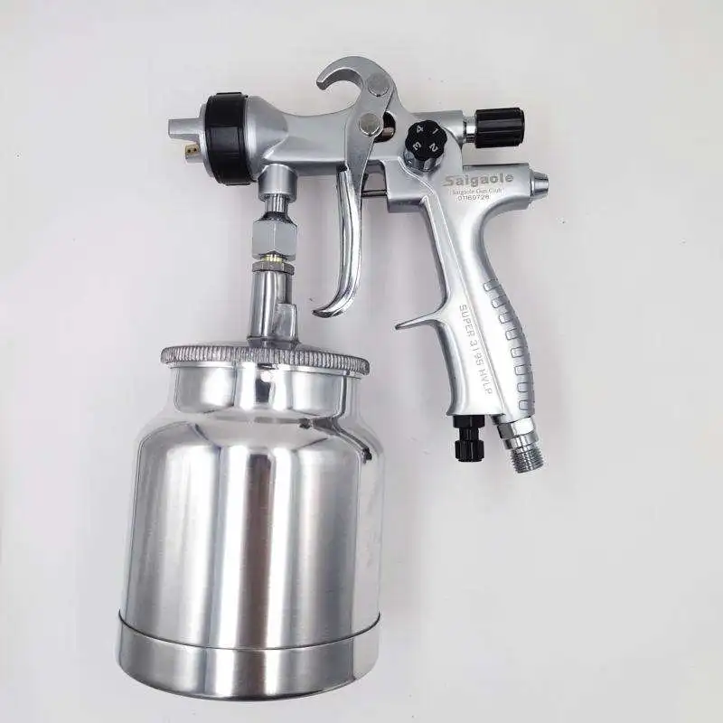 High Pressure Automotive Air Stainless Steel Pneumatic Tool Compressor Paint Spray Gun For Car