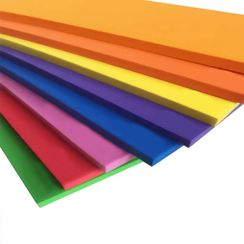 5mm thickness EVA Foam Sheets 50*50CM EVA Foam paper sheets Bulk foam sheets DIY Foamiran