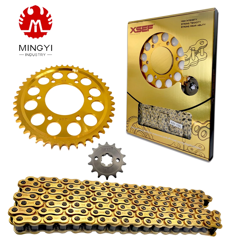 
428H Modified Motorcycle sprocket&chain set 