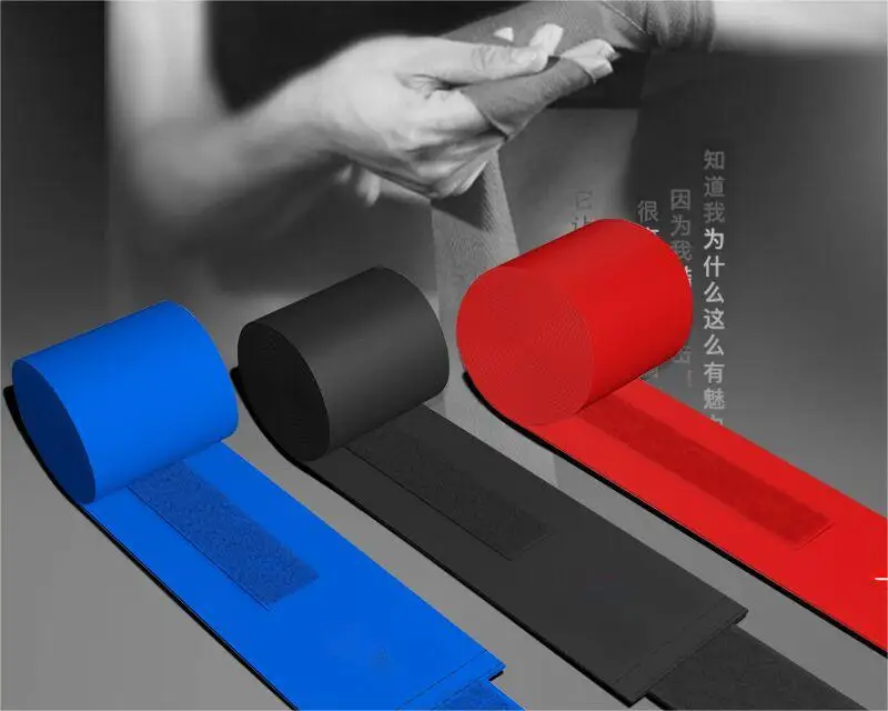 Cotton Muay Thai Sanda Boxing Bandage Sports Sweat Absorbing Strap Hand Strap Hand Strap Hand Glove Bandage Sanda Bandage