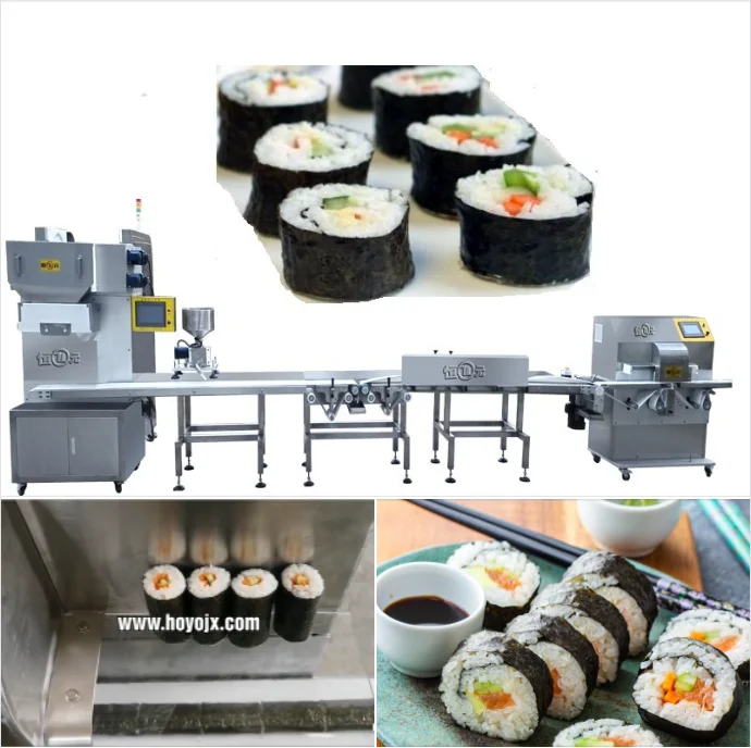 Chinese factory supply hot sales automatic sushi machine Sushi Onigiri production line