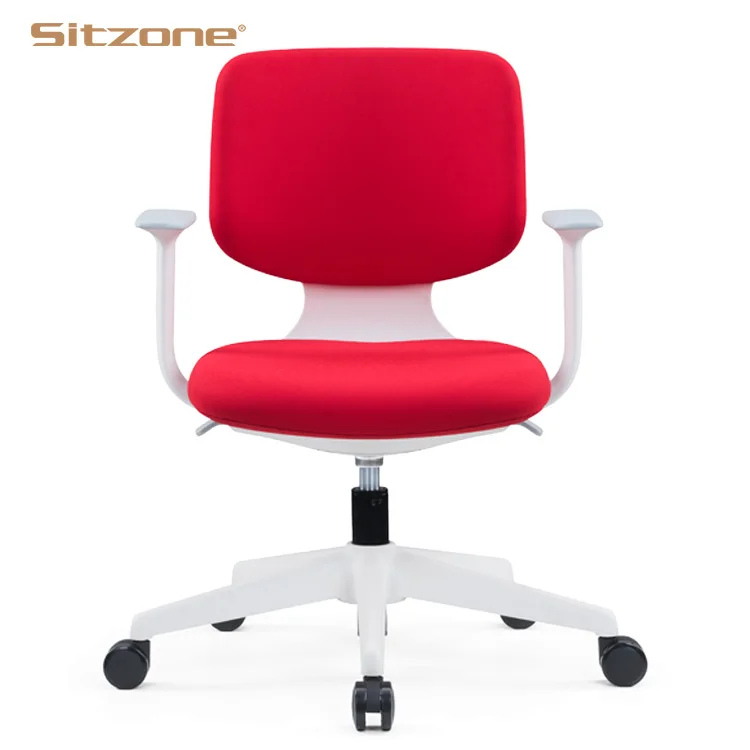 Color custom contrast color high elastic padded back small mesh office chair conference chair mesh swivel chair