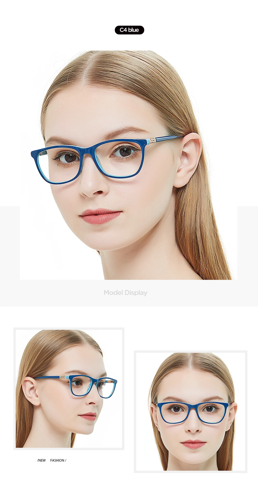Design Wholesale Fashion Vogue Acetate Spectacle China Wenzhou Round Eyewear Eye Glasses Optical Eyeglasses Frames